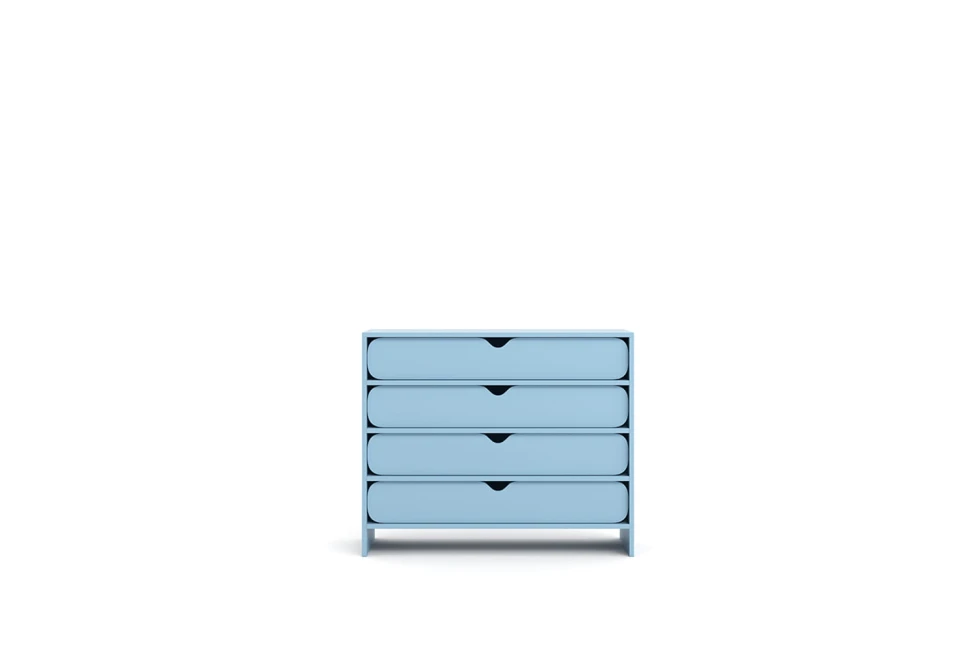 Niko komoda z szufladami Baby Blue
