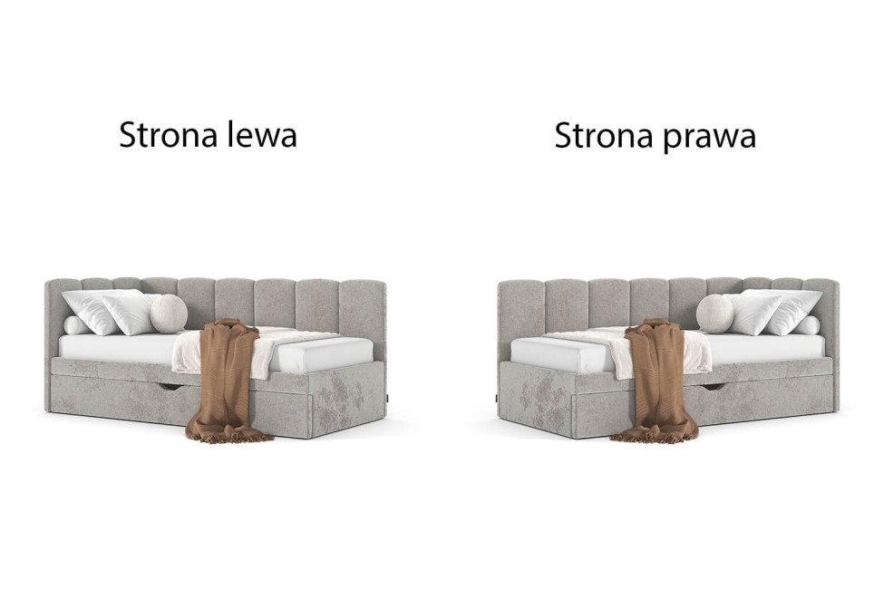 Łóżko Nilo z szufladą
