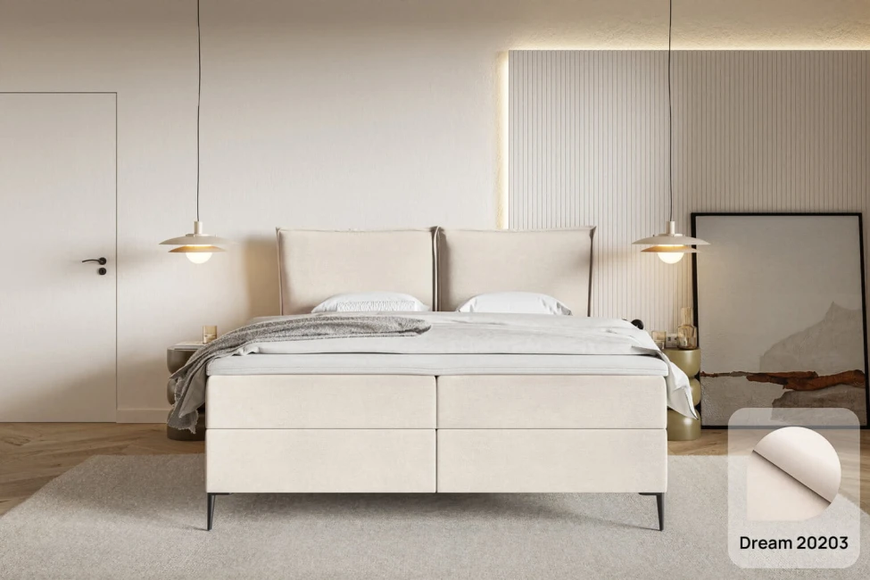 Łóżko kontynentalne Pillow Conti