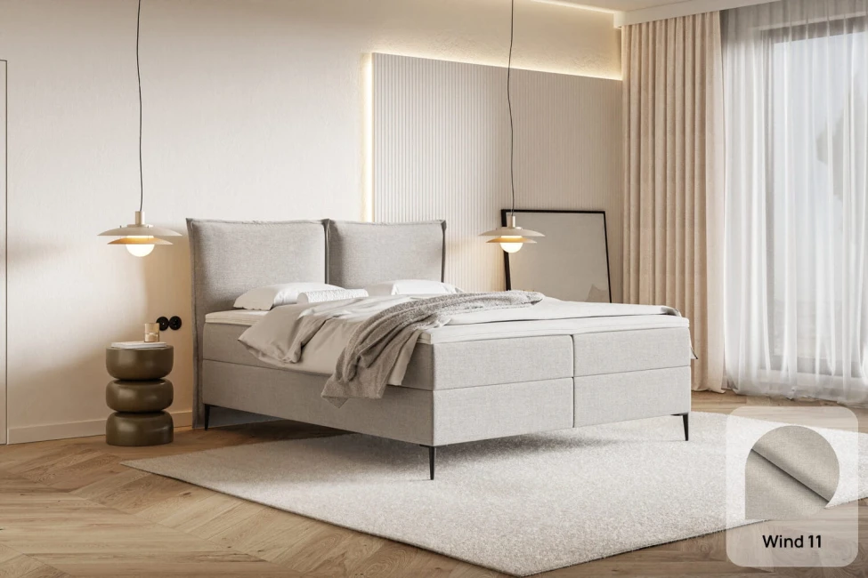 Łóżko kontynentalne Pillow Conti