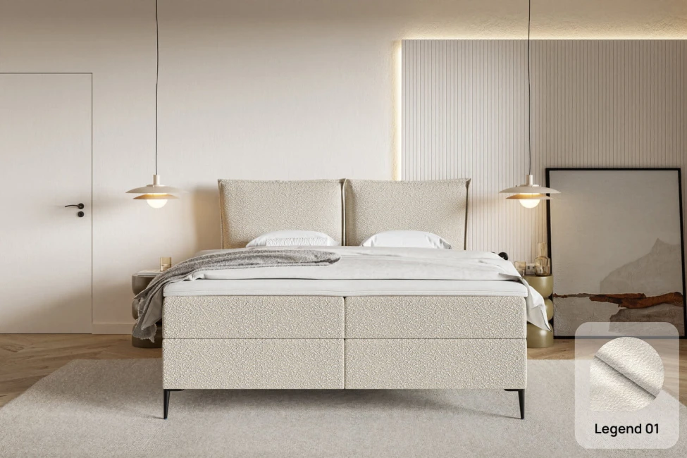 Łóżko kontynentalne Pillow Conti