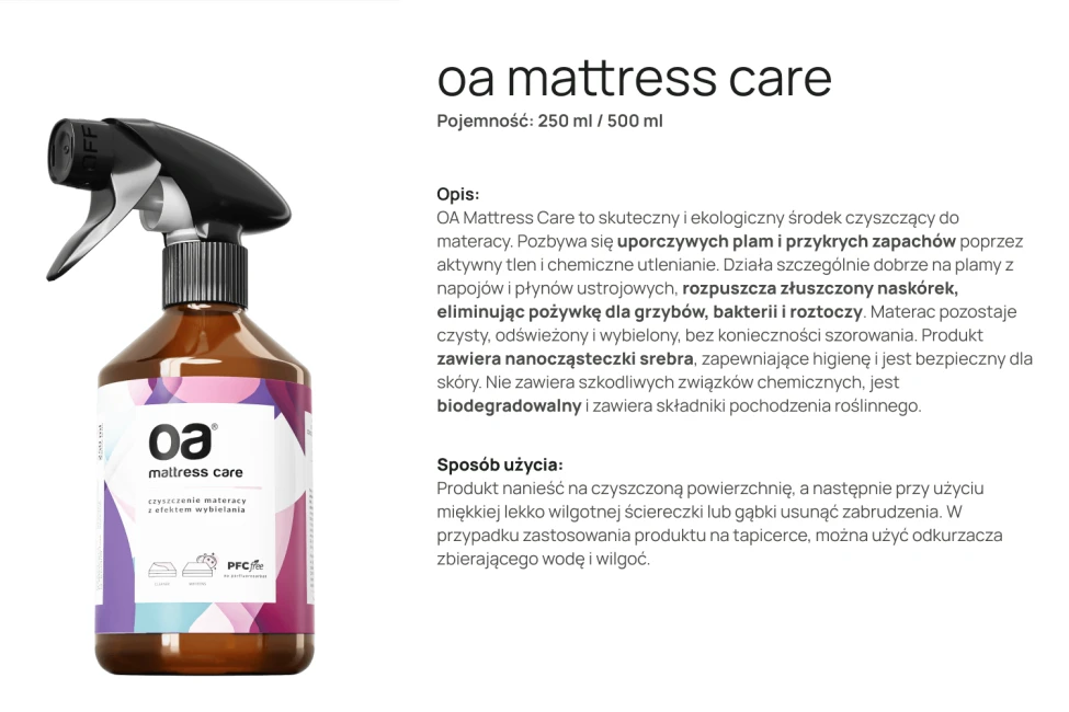 OA Mattress Care 250ml