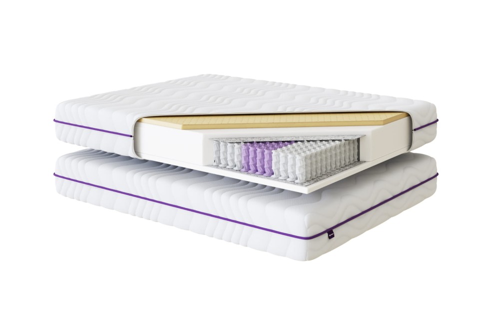 Materac Lateks - Pocket 7 stref